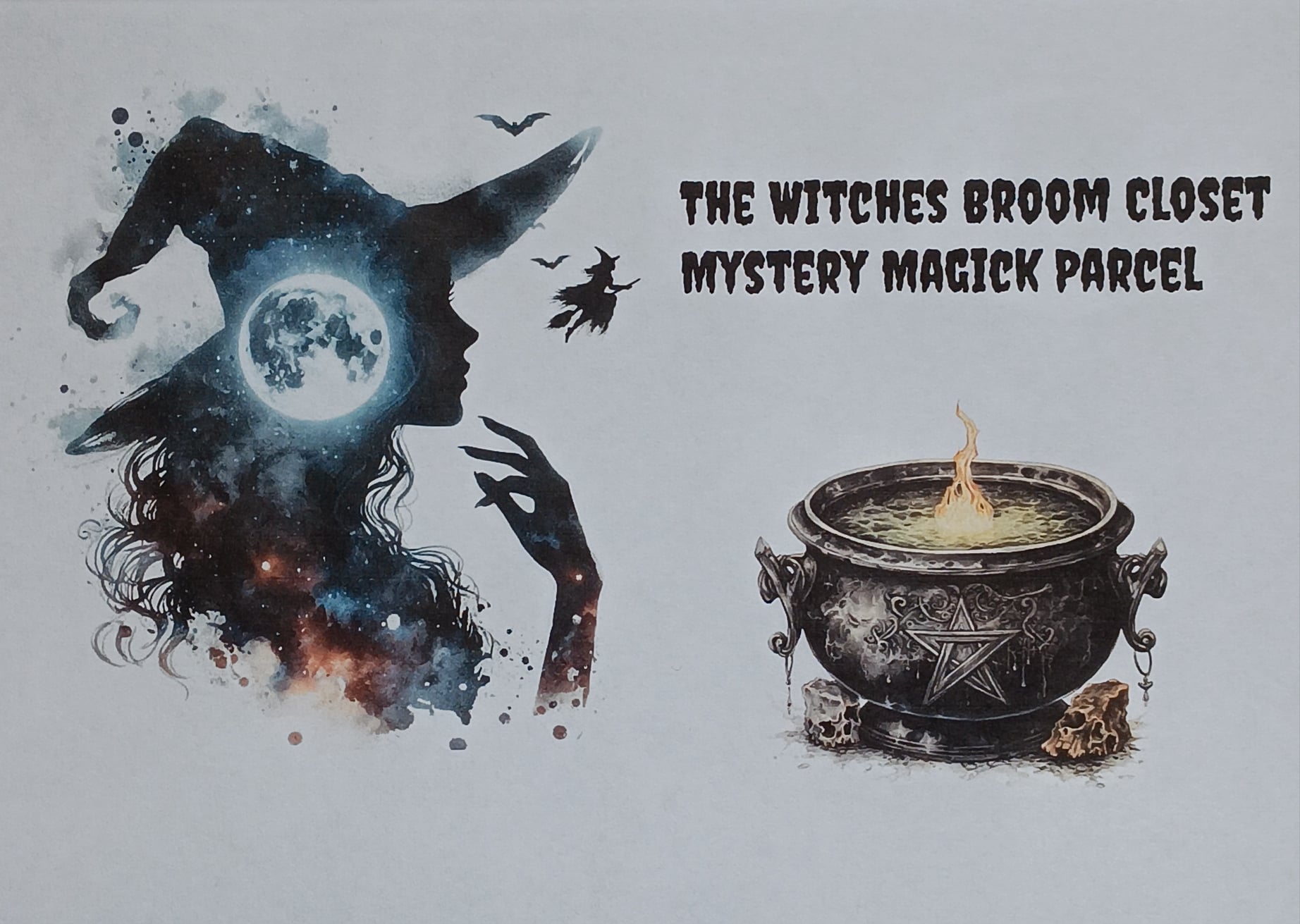 The Witches Broom Closet Mystery Witch Parcel (Small Box)