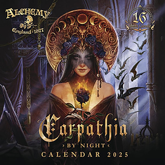 2025 Alchemy 1977 Gothic Calendar by Llewellyn - Click Image to Close