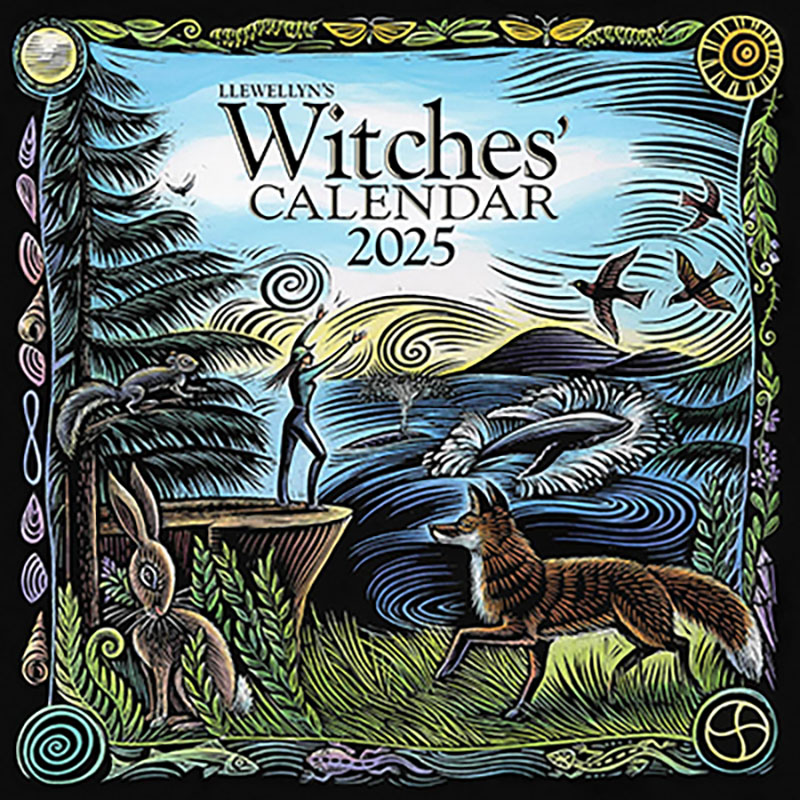 2025 Witches' Calendar by Llewellyn - Click Image to Close