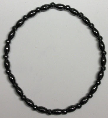 Magnetic Hematite Anklet