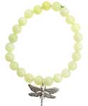 New Jade Serenity Dragonfly silver