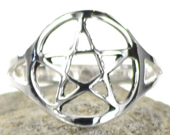 Pentagram Ring size 8